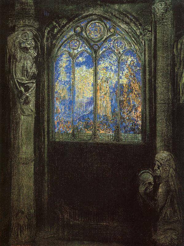 OdilonRedon-StainedGlassWindow