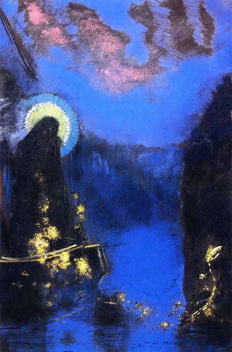 OdilonRedon-TheBoatakaVirginwithCorona