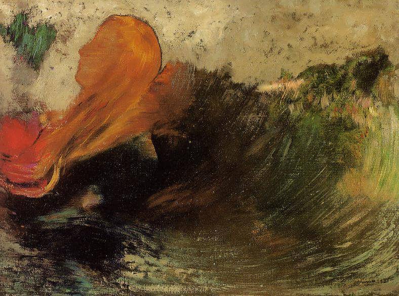 OdilonRedon-TheDeathofOphelia