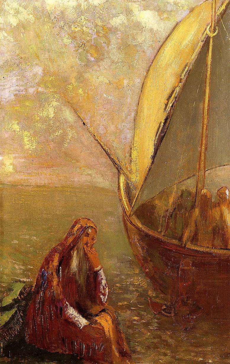 OdilonRedon-TheDeparture