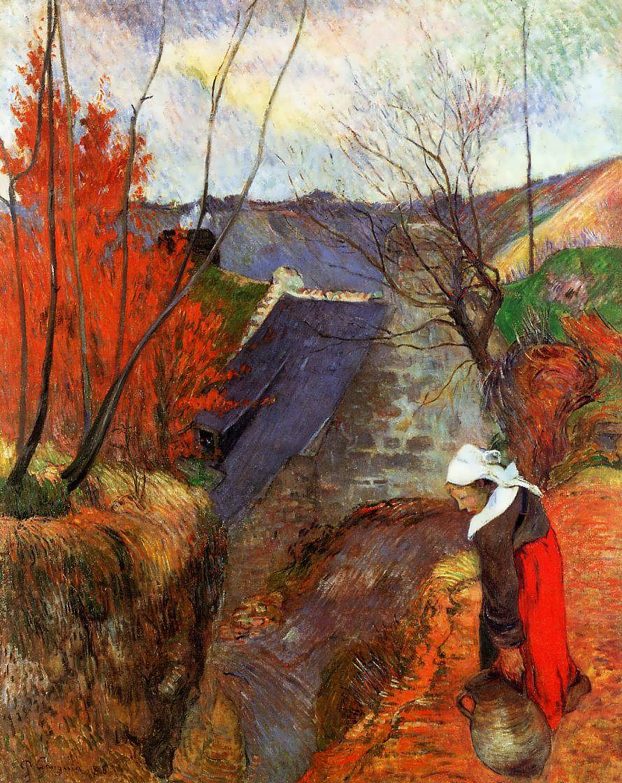 PaulGauguin-BretonWomanwithPitcher1