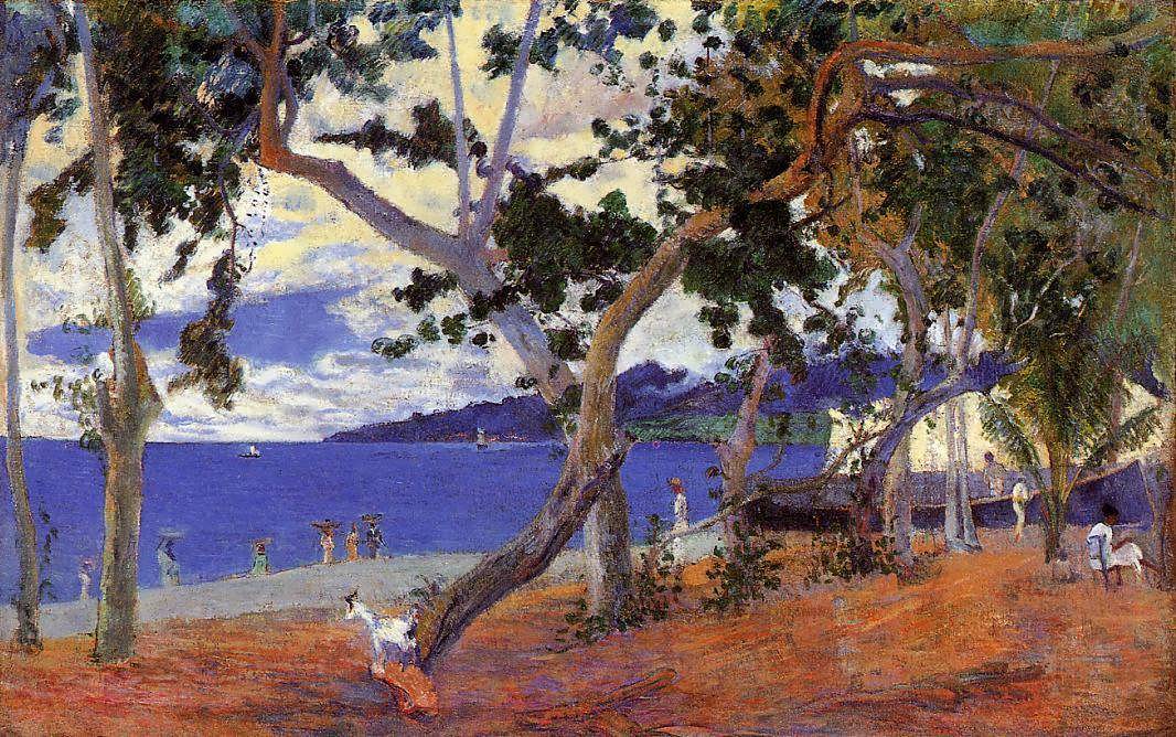 PaulGauguin-BytheSeashore1