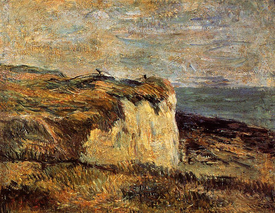 PaulGauguin-CliffnearDieppe1