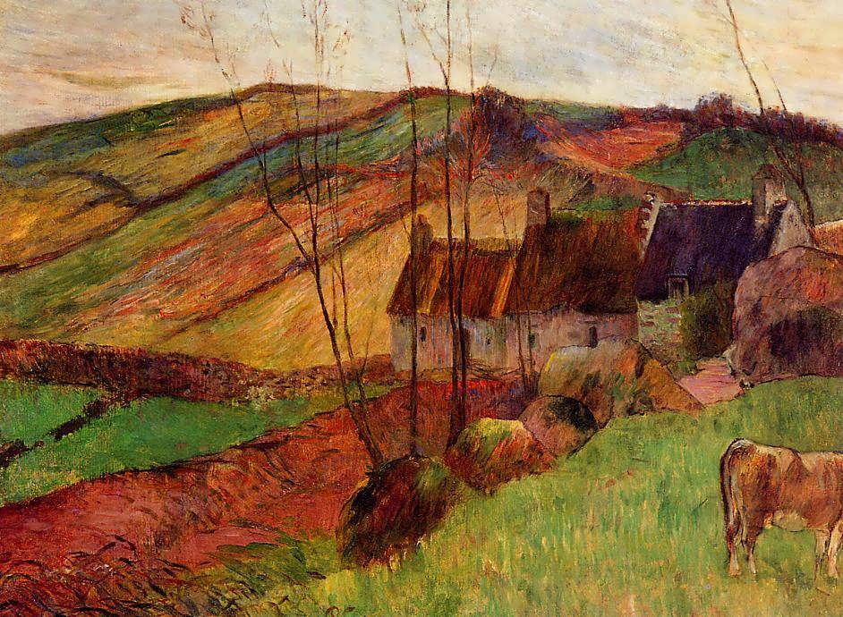 PaulGauguin-CottagesonMountSainte-Marguerite1