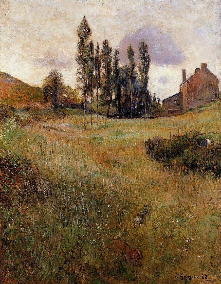 PaulGauguin-DogsRunningthroughaField1