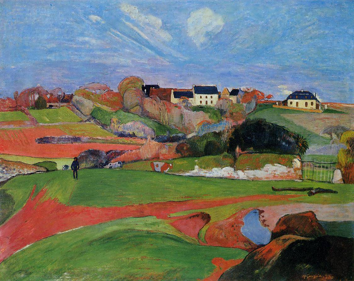 PaulGauguin-FieldsatlePouldu1