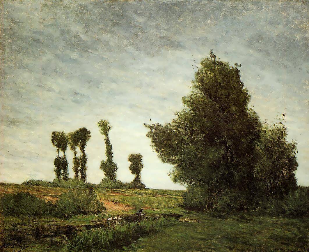 PaulGauguin-LandscapewithPoplars1