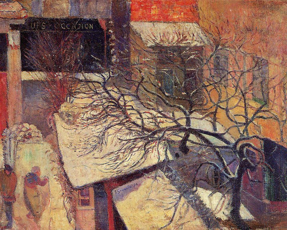 PaulGauguin-ParisintheSnow1