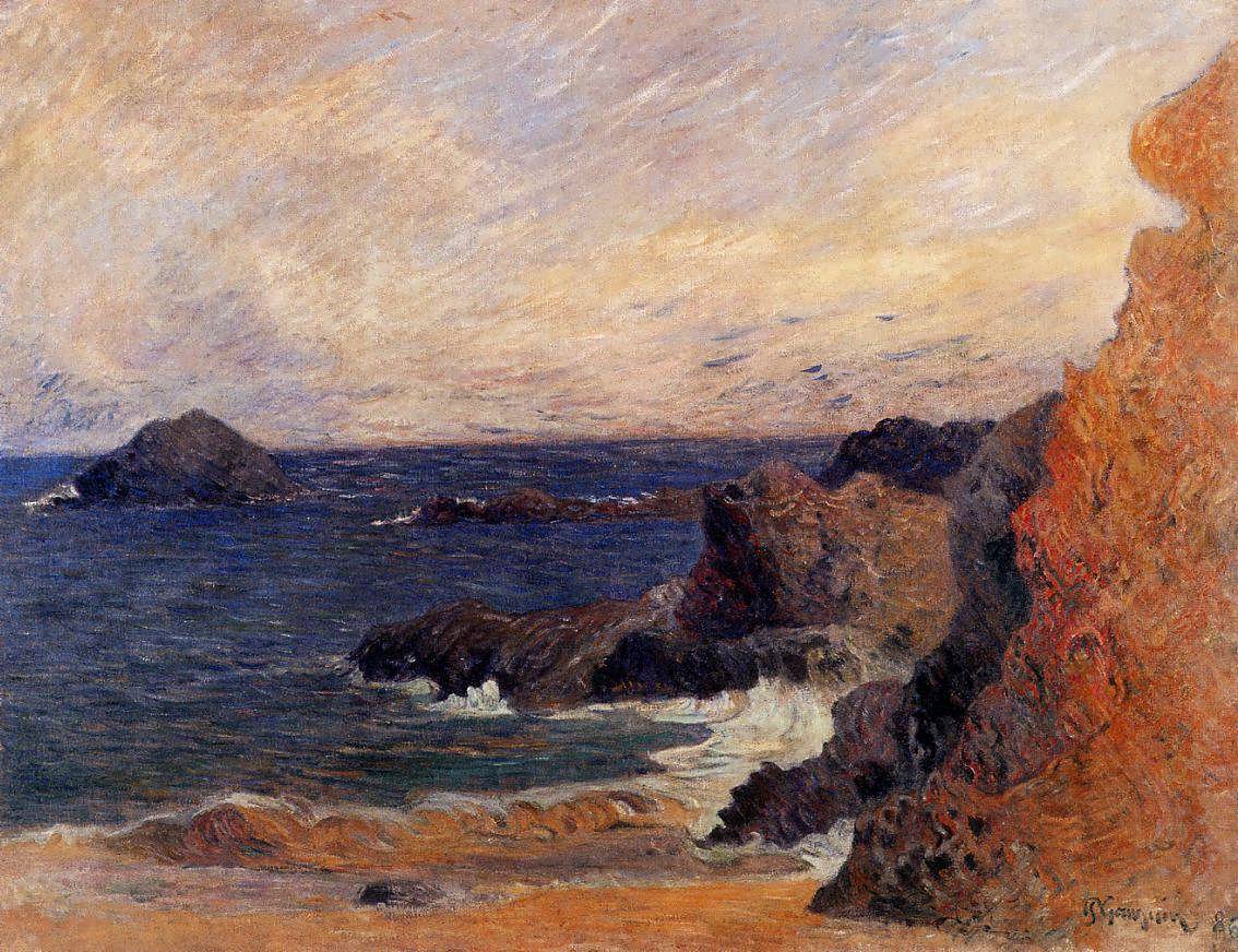 PaulGauguin-RockyCoast1