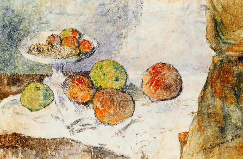 PaulGauguin-StillLifewithFruitPlate