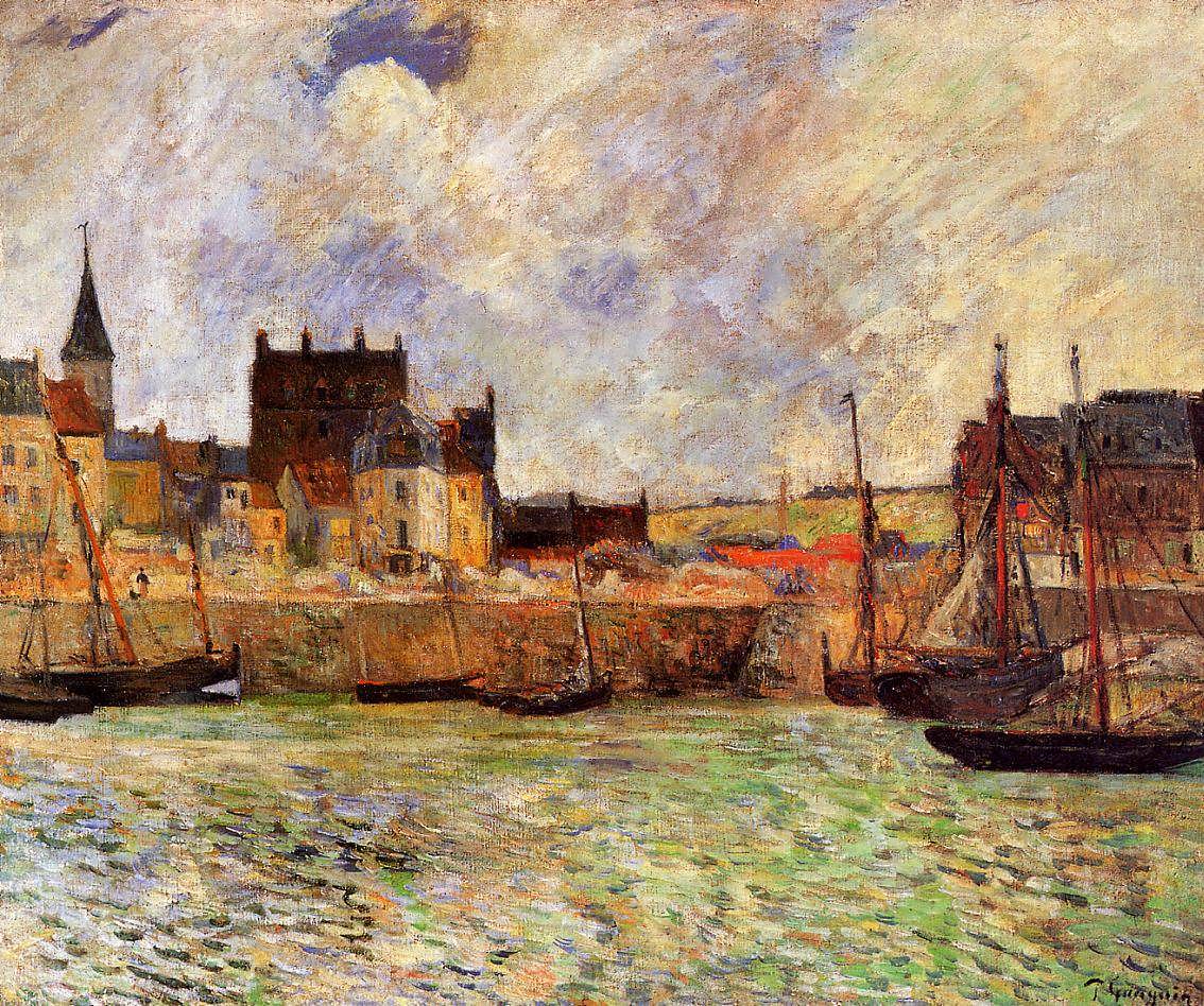 PaulGauguin-ThePortDieppe1