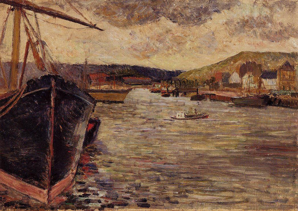 PaulGauguin-ThePortofRouen1