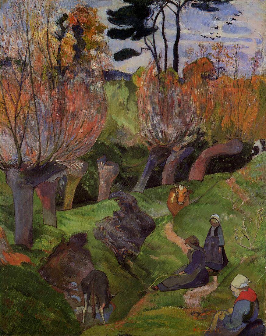 PaulGauguin-TheWillows1