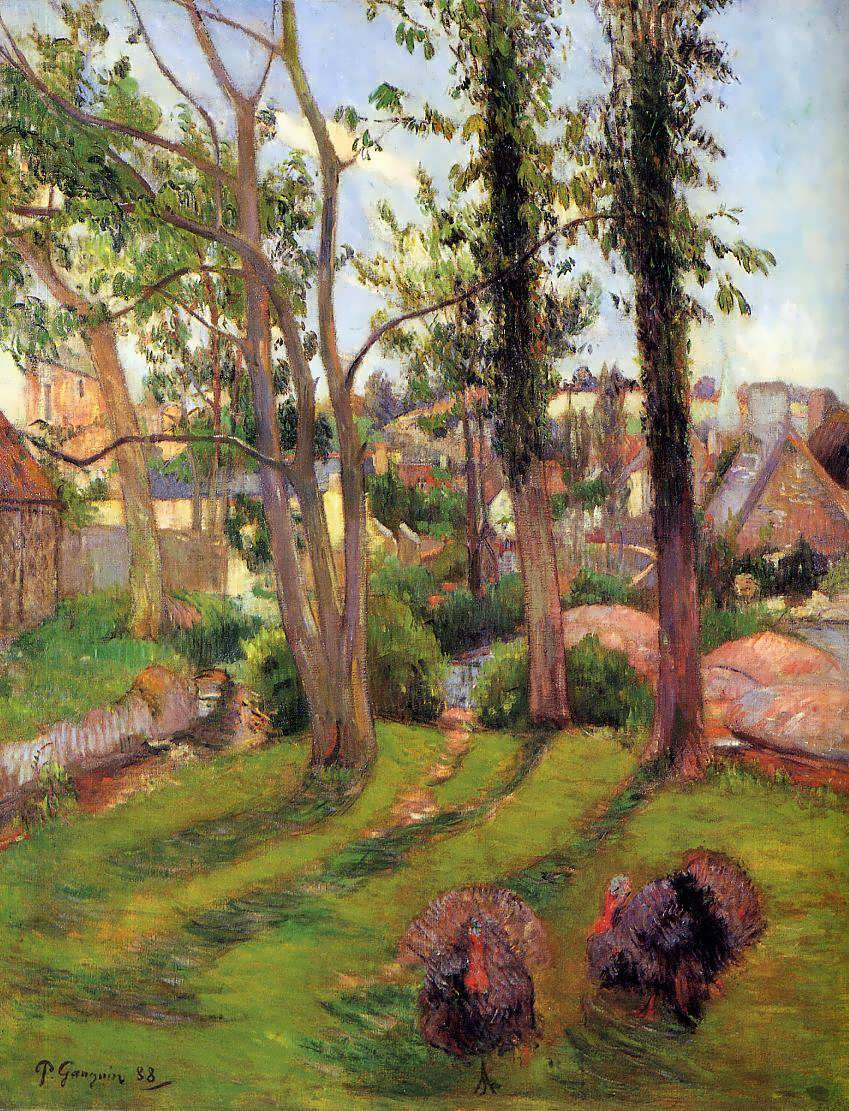 PaulGauguin-TurkeysakaPont-AvenLandscape1