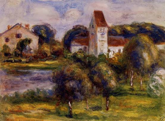 Renoir-BretonLandscape-ChurchandOrchard