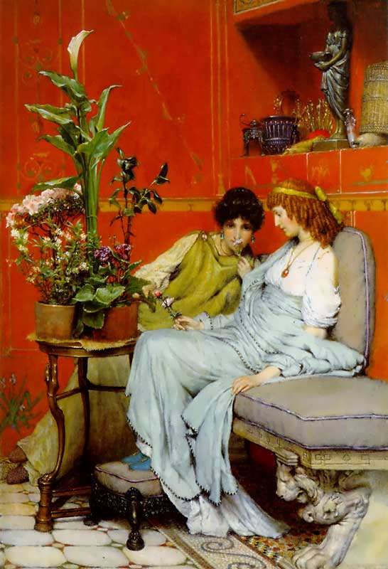 SirLawrenceAlma-Tadema-Confidences1