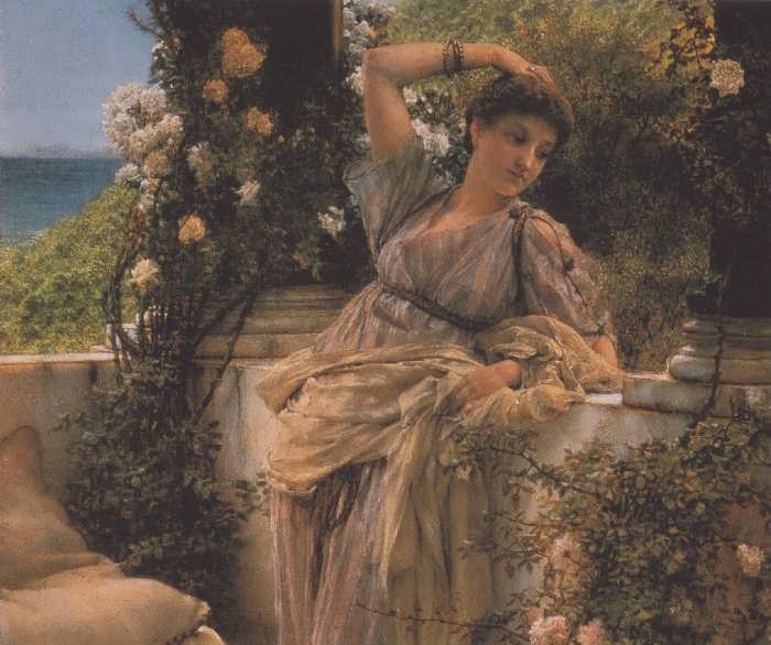 SirLawrenceAlma-Tadema-ThouRoseofAllRoses1