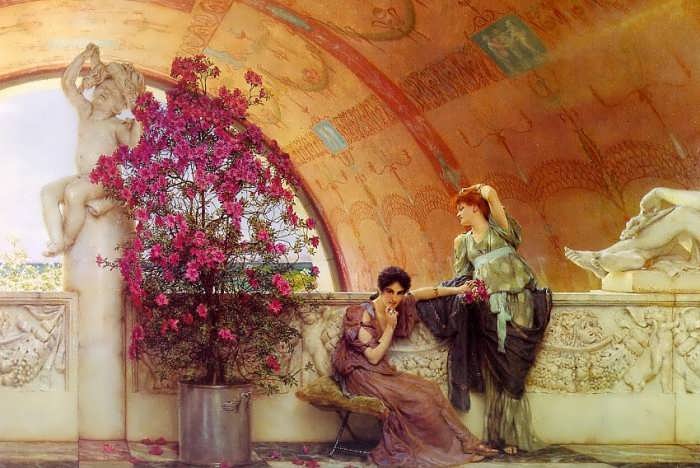 SirLawrenceAlma-Tadema-UnconsciousRivals1