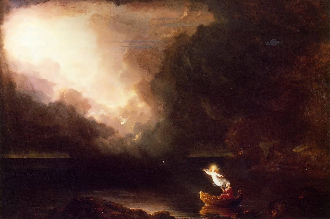 ThomasCole-TheVoyageofLifeOldAge