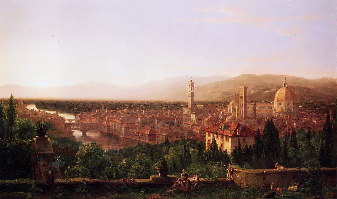 ThomasCole-ViewofFlorencefromSanMiniato