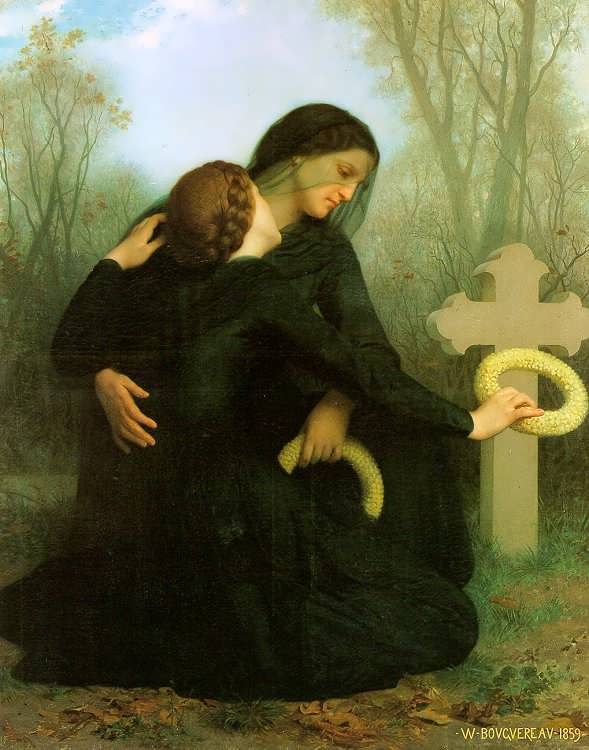 WilliamBouguereau-LeJourdesMortsakaAllSaintsDay1