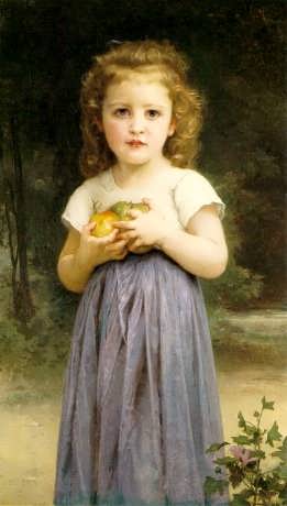 WilliamBouguereau-LittleGirlHoldingApples1