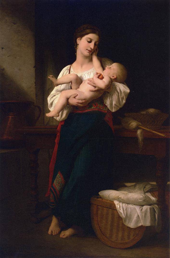 WilliamBouguereau-PremieresCaressesakaFirstTouch1