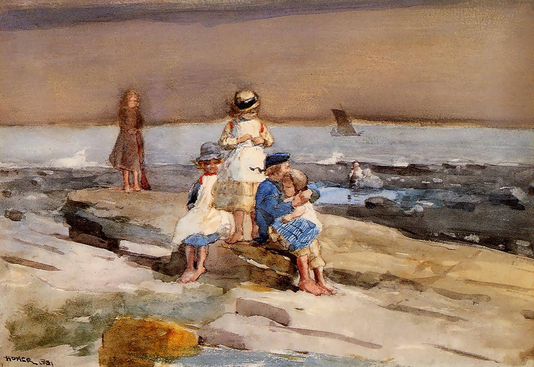 WinslowHomer-ChildrenontheBeach1