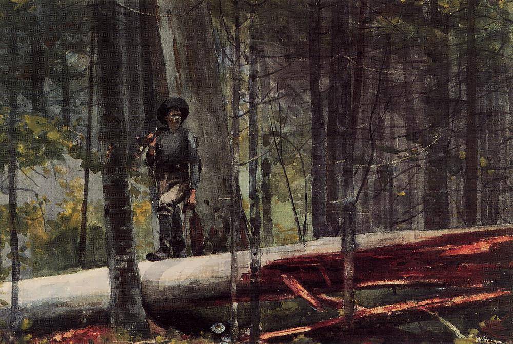 WinslowHomer-HunterintheAdirondacks