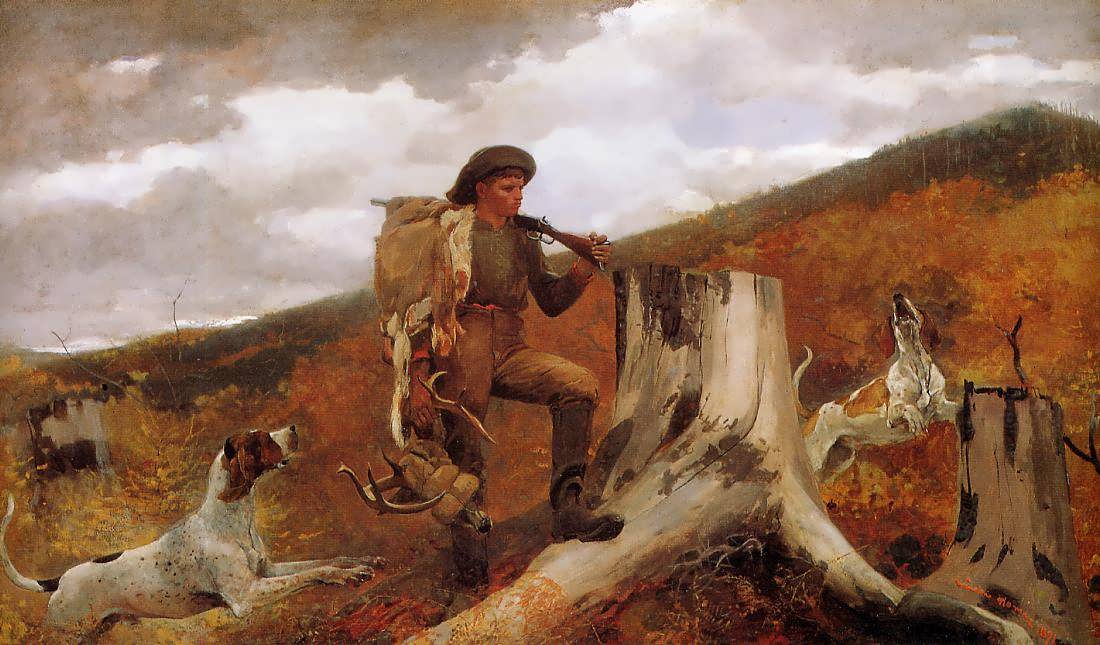 WinslowHomer-HuntsmanandDogs