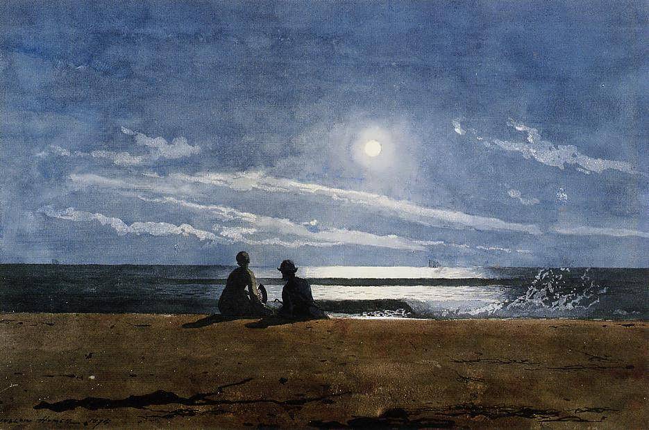 WinslowHomer-Moonlight1