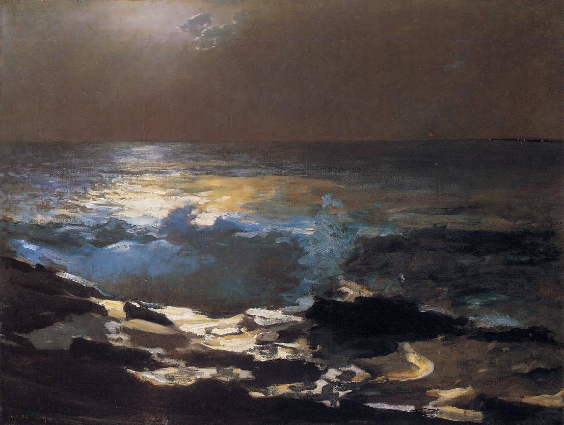 WinslowHomer-MoonlightWoodIslandLight