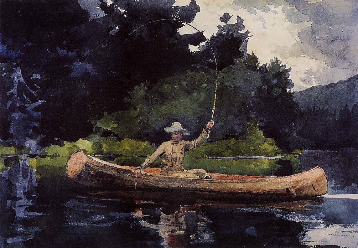 WinslowHomer-PlayingHimakaTheNorthWoods