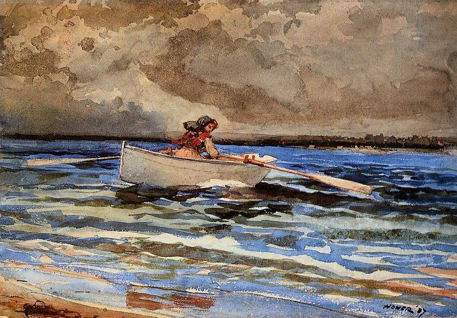 WinslowHomer-RowingatProutsNeck