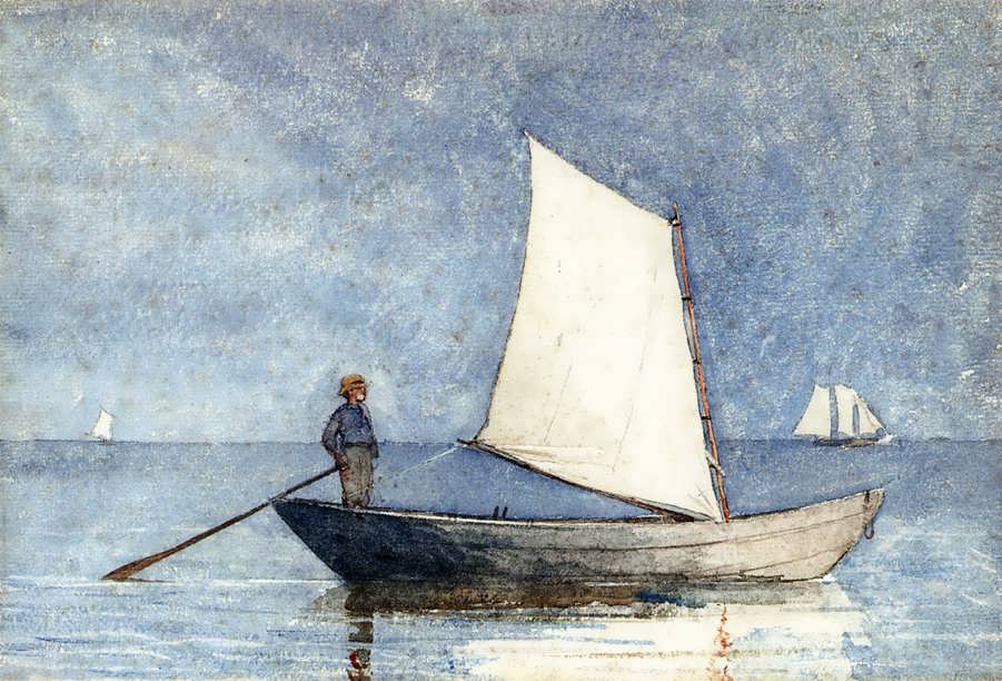 WinslowHomer-SailingaDory1