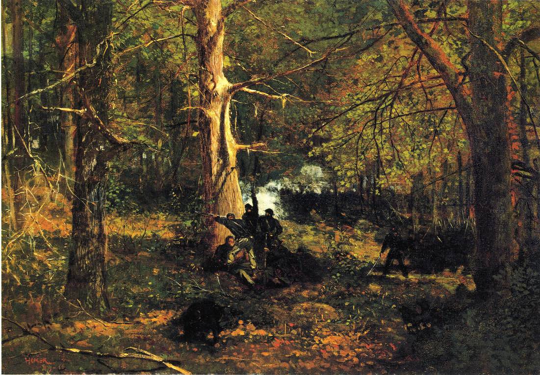 WinslowHomer-SkirmishintheWilderness