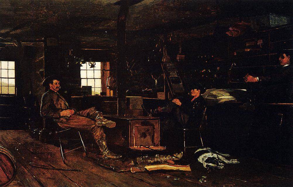 WinslowHomer-TheCountryStoreakaARainyDayintheCountry