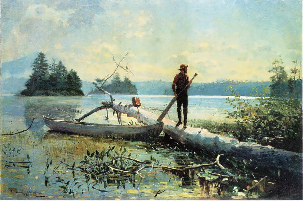 WinslowHomer-TheTrapperAdirondacks1