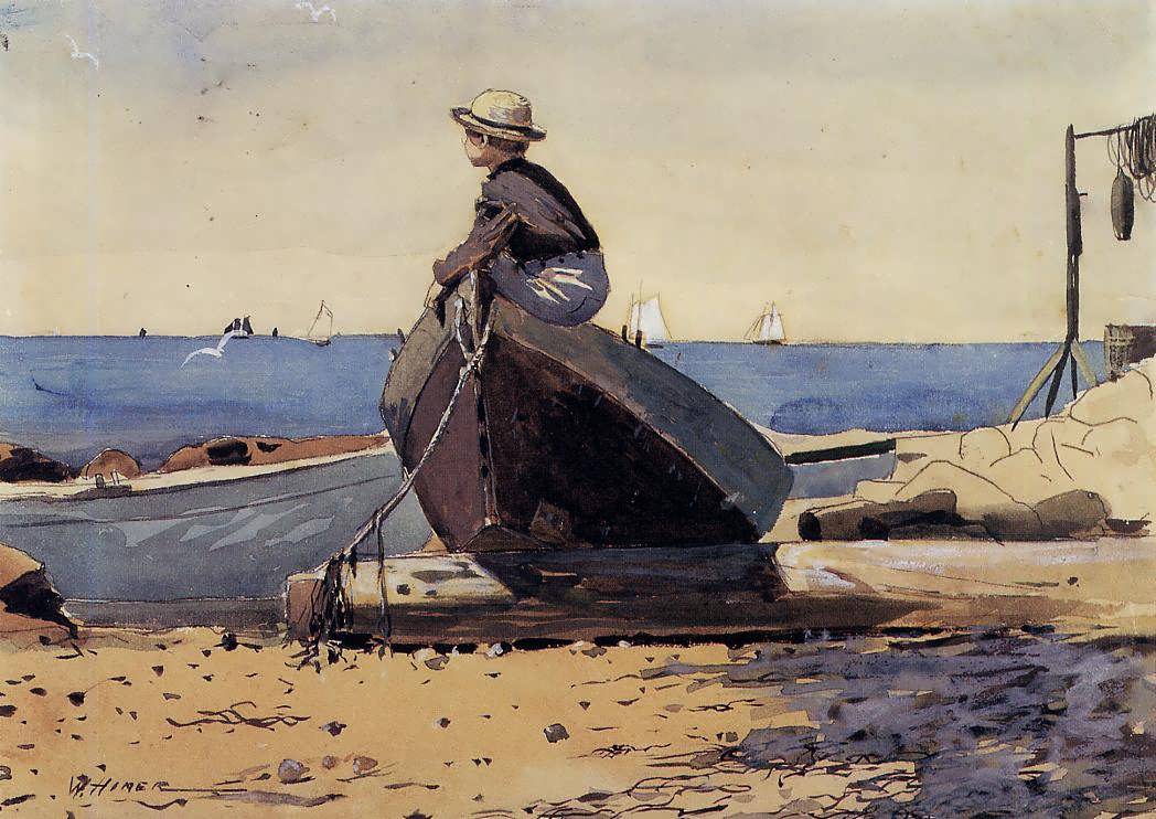 WinslowHomer-WaitingforDadakaLonging1