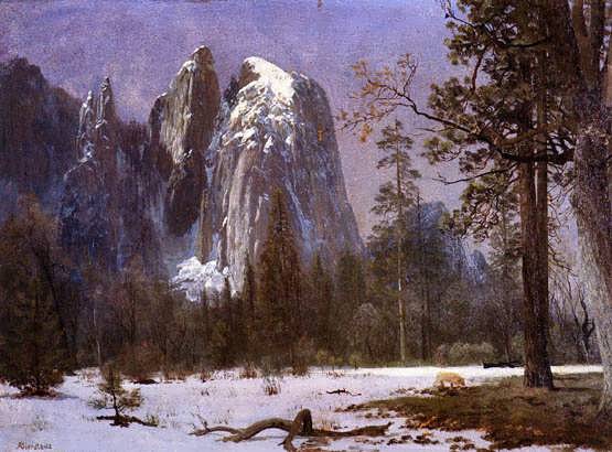 bier-CathedralRocksYosemiteValleyWinter1