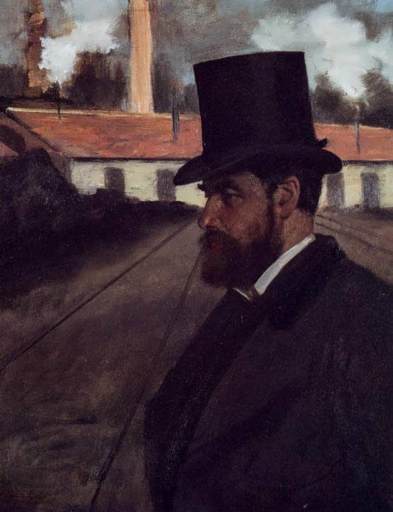 degas-HenriRouartinfrontofHisFactory1