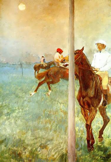 degas-JockeysbeforetheStartwithFlagpoll1