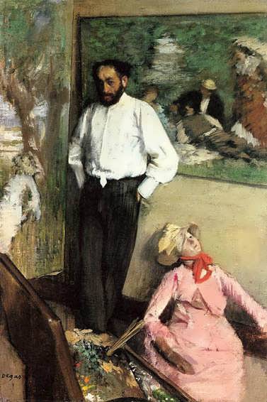 degas-PortraitofHenriMichel-Levy1