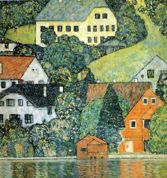 klimt-HousesatUnterachontheAttersee1