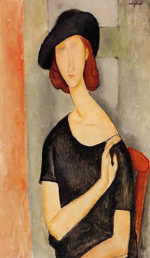 modigliani-JeanneHebuterneinaHat1