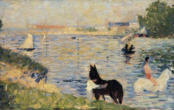 seurat-HorsesintheWater1